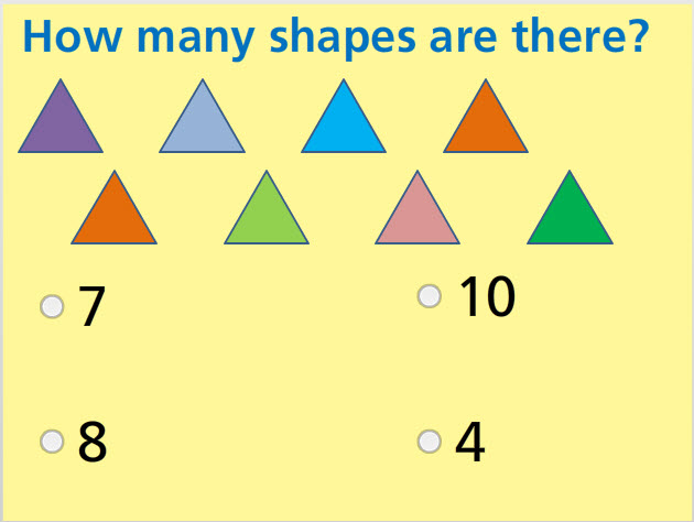 Count to 10 Math Test